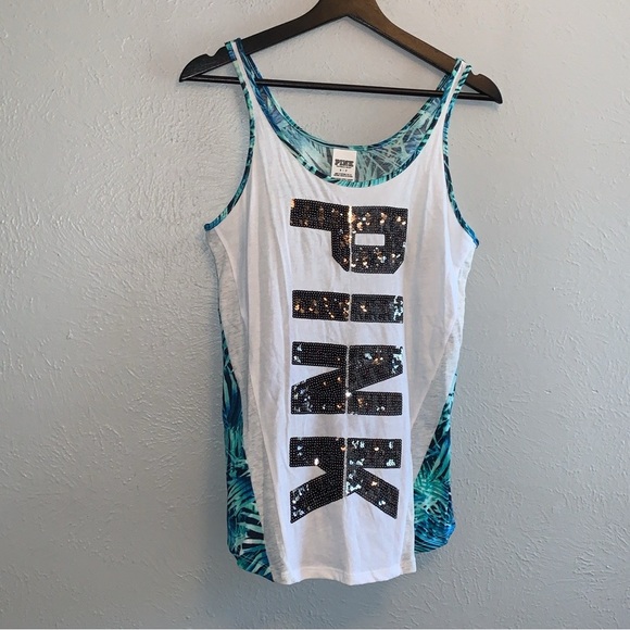 Vs sequin tank top